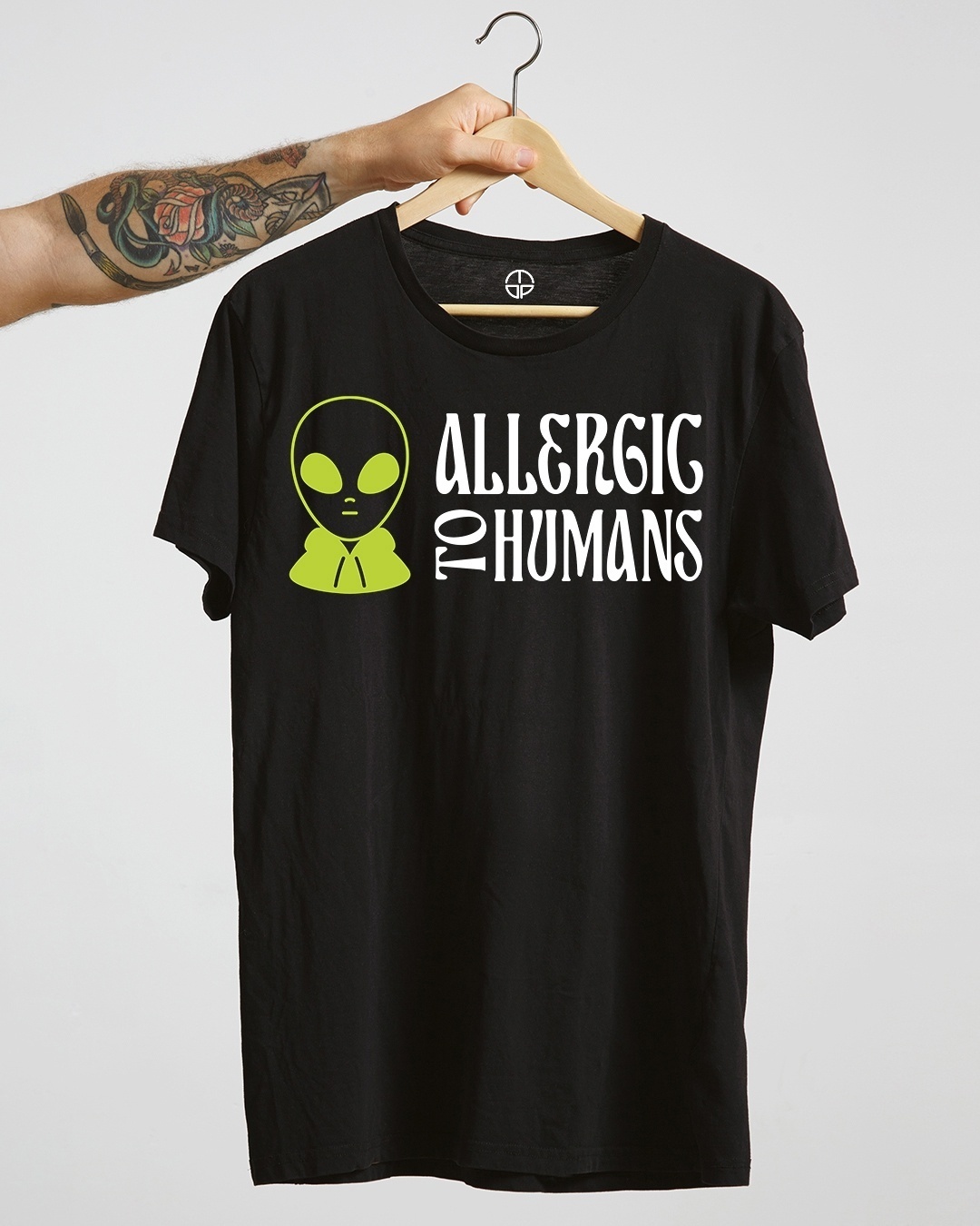 allergic to humans shirt