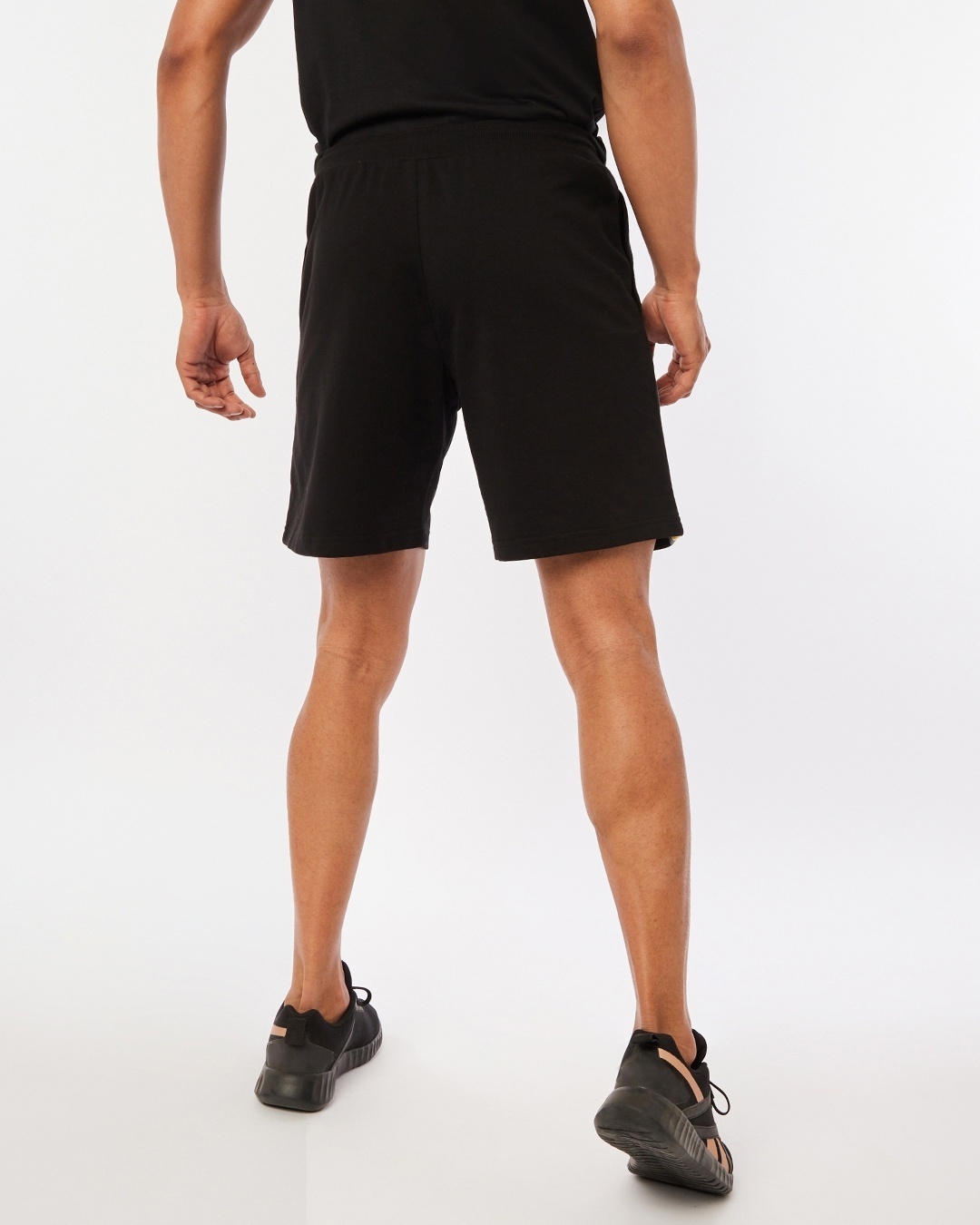 Shop Men's Black Athleisure Shorts-Design