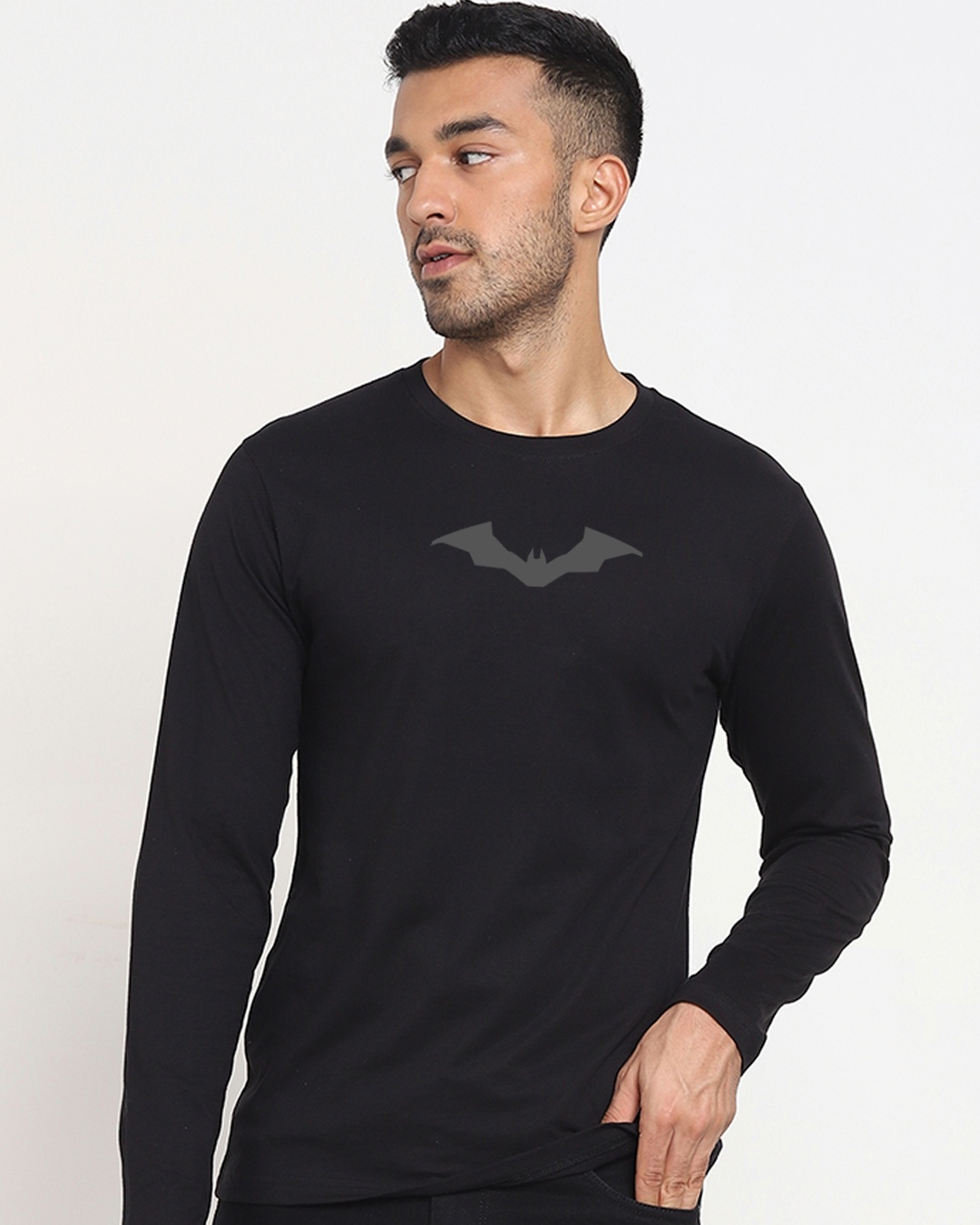 Buy Men's Black Batman Vengeance Placeholder Printed T-shirt for Men ...