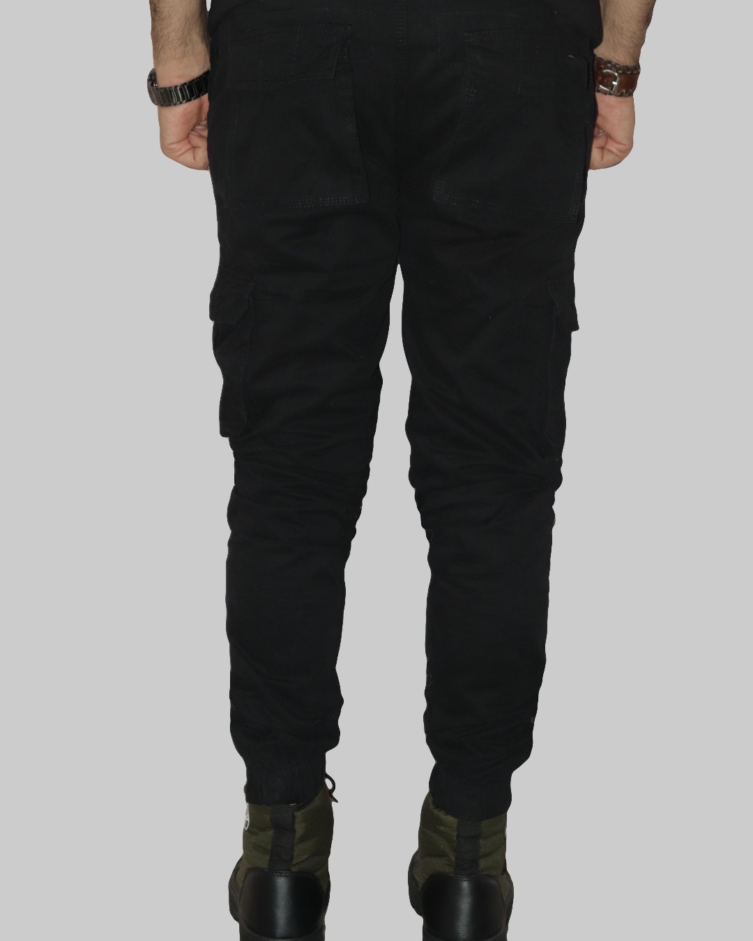 Buy Men's Black Cargo Pants for Men Online at Bewakoof