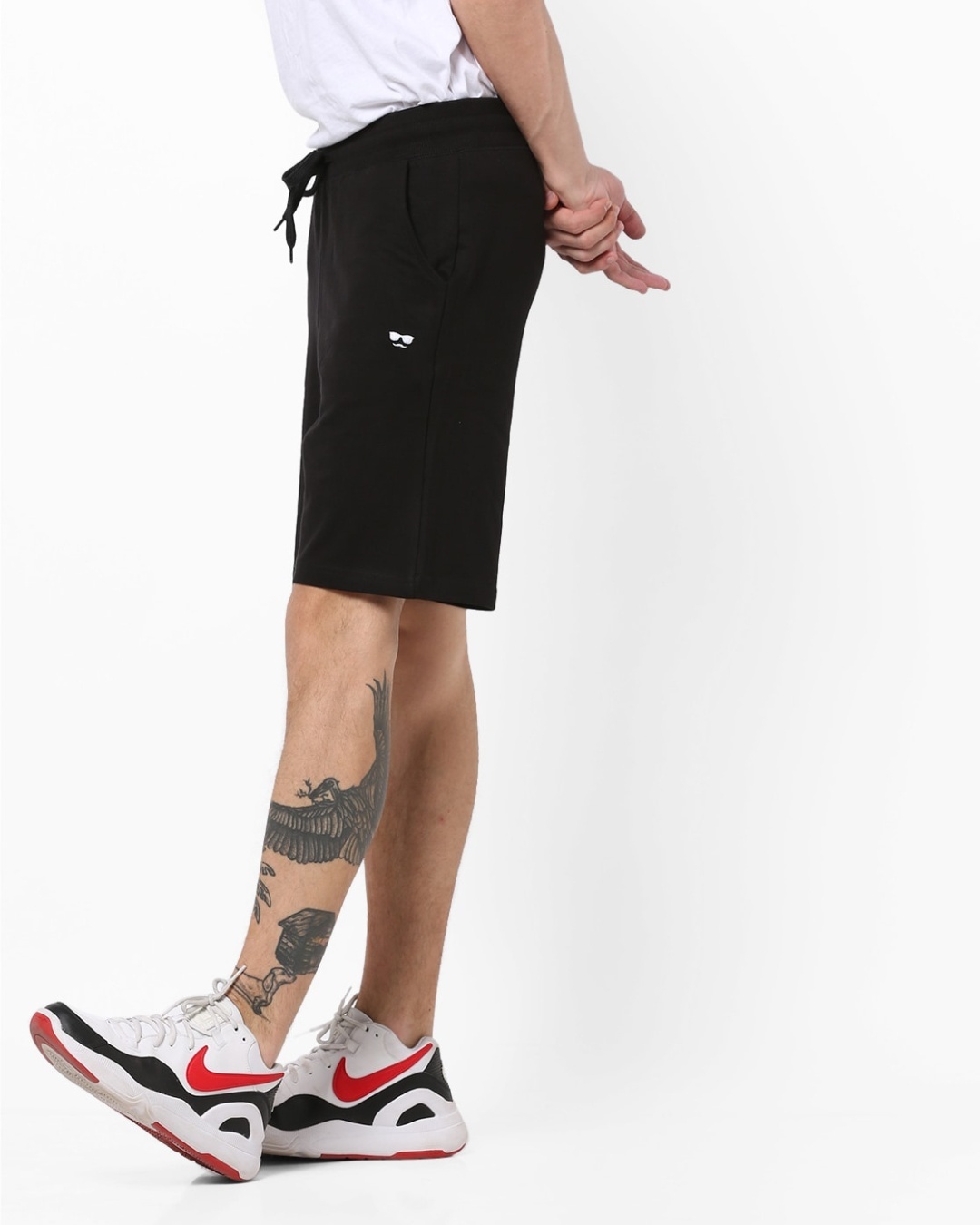 Buy Men's Black Casual Shorts for Men Black Online at Bewakoof