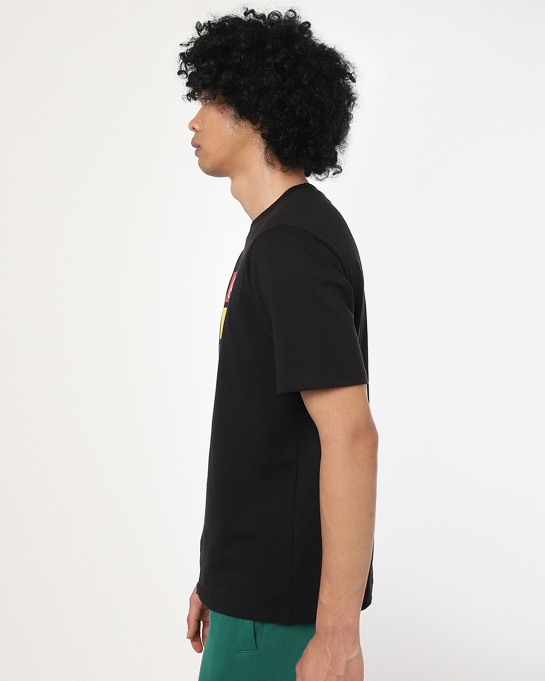 Shop Men's Black Coca Cola Oversized T-shirt-Design