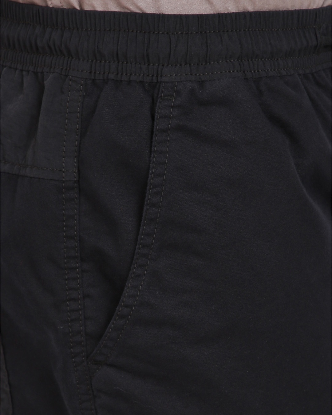 Buy Men's Black Cotton Shorts for Men Black Online at Bewakoof