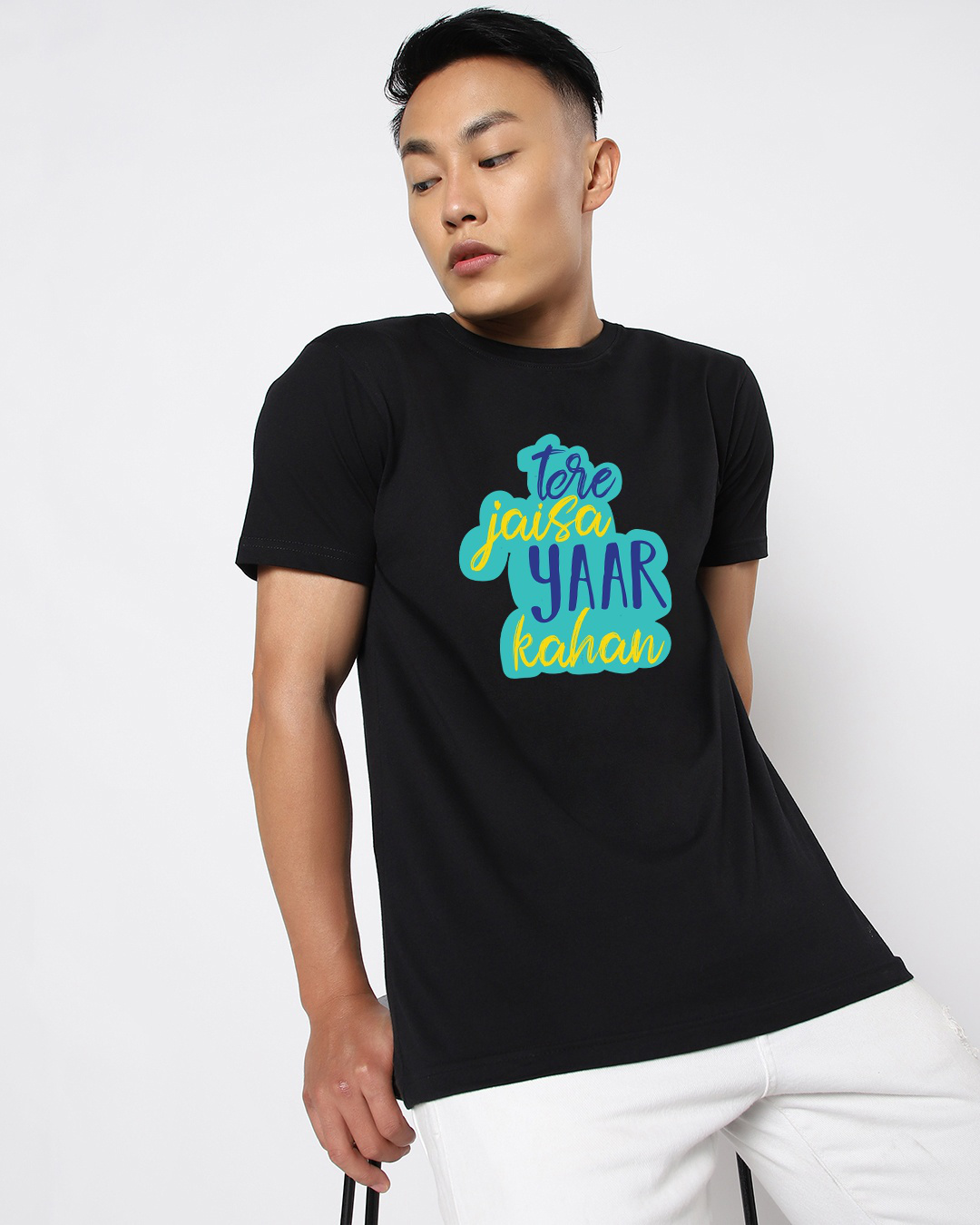 tere jaisa yaar kahan t shirt flipkart