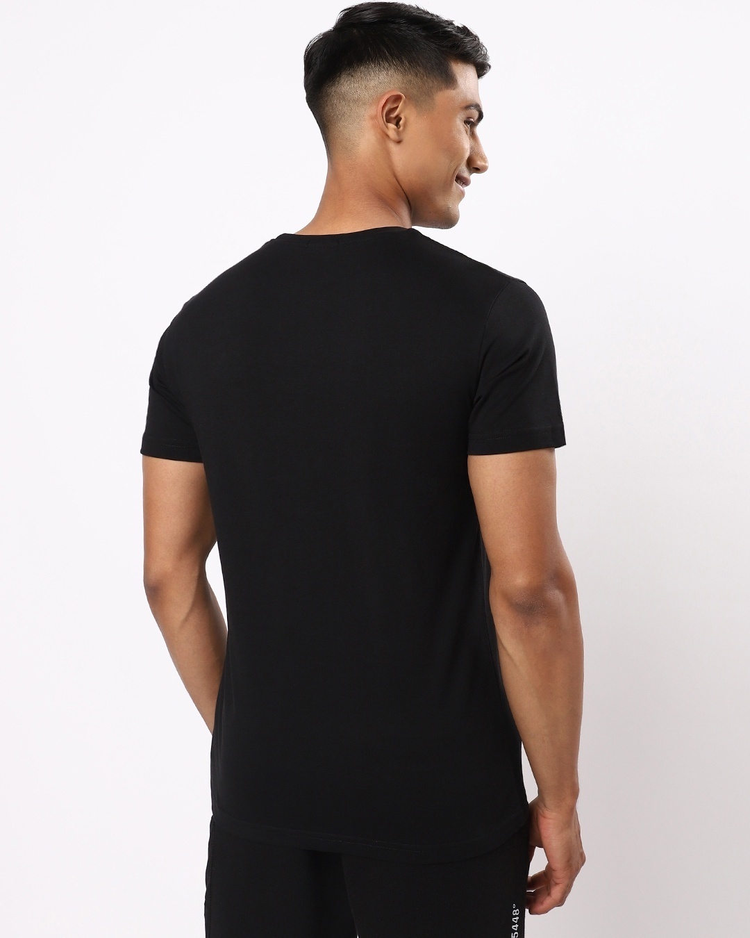 Shop Men's Black Genjutsu Graphic Printed T-shirt-Design