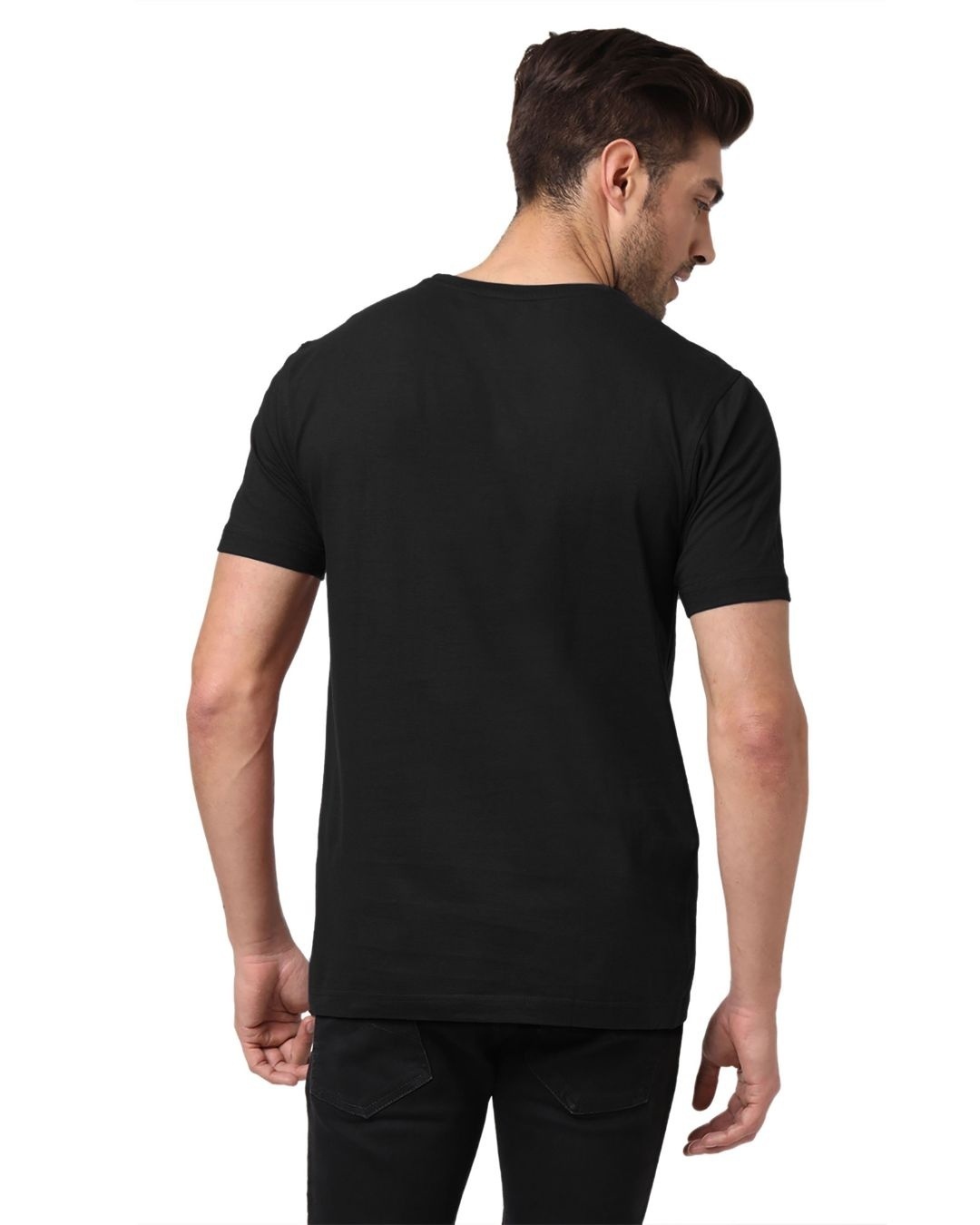 Shop Men's Black Great Power Graphic Printed T-shirt-Design