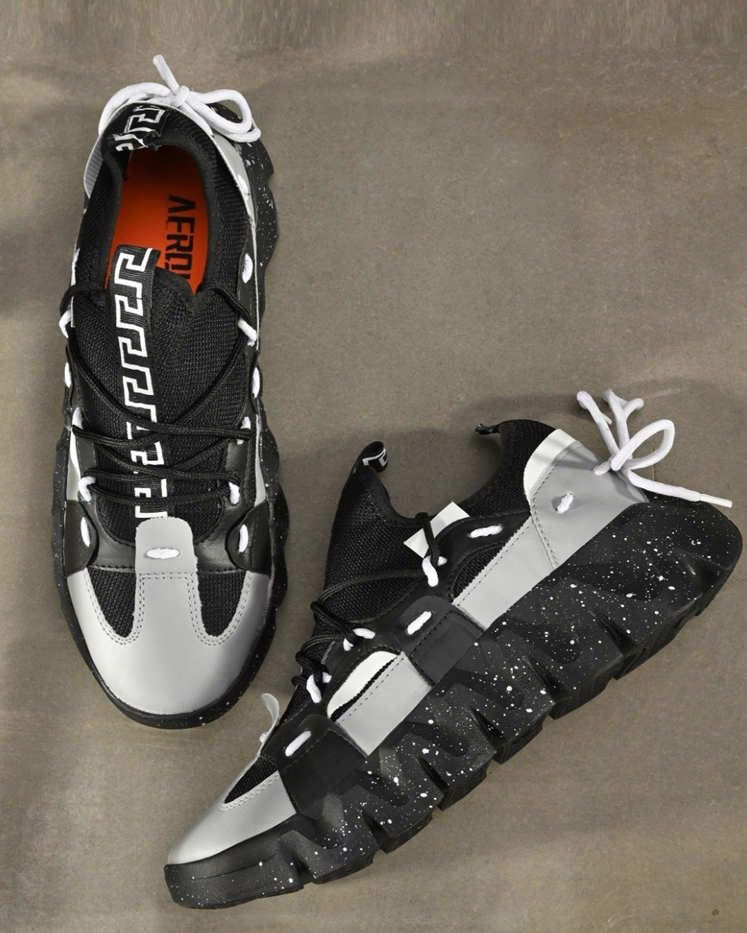 men s black grey color block lace ups sneakers 488149 1655816914 1 - Bewakoof Blog