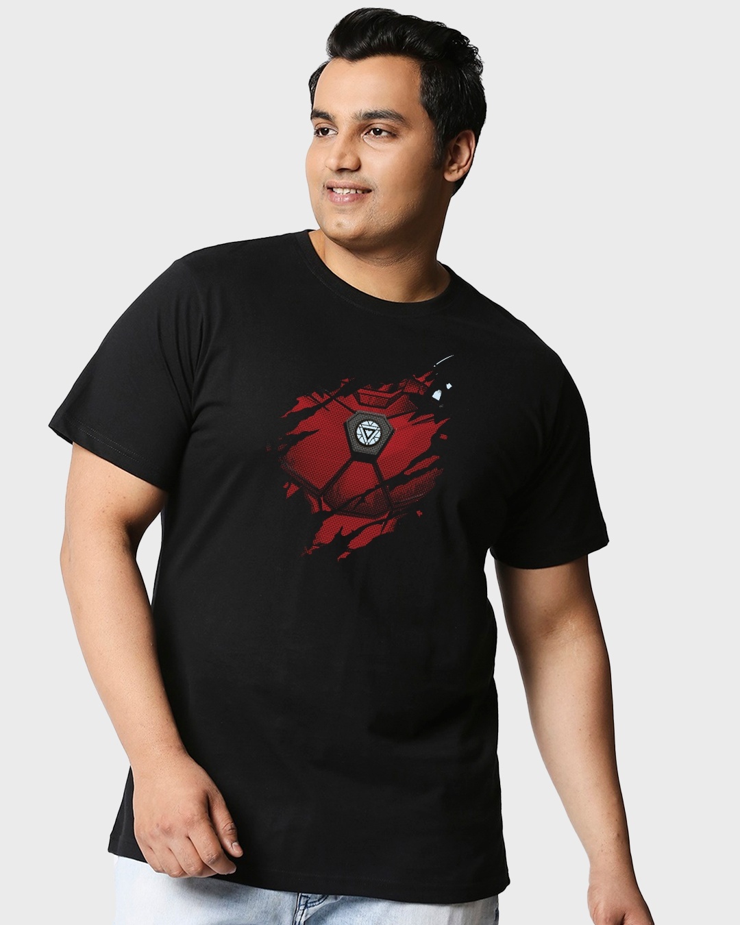 Iron man shop t shirt bewakoof