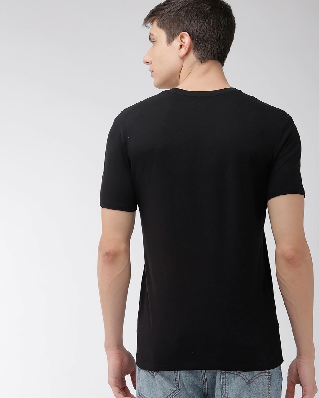 Shop Men's Black Juice Wrld Graphic Printed Cotton T-shirt-Design