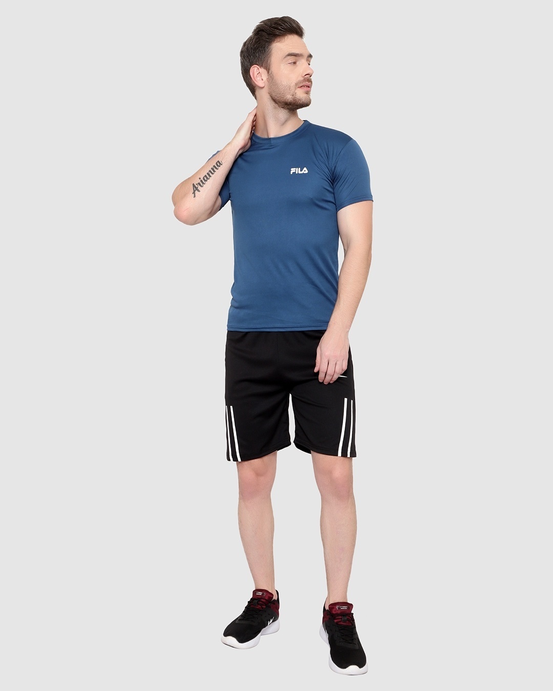 Shop Men's Black Low-rise Shorts