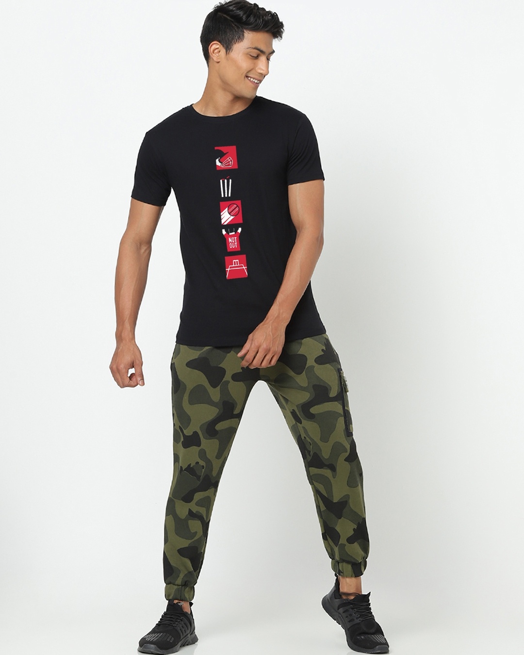 Shop Men's Black MSD 7 T- Shirt-Design