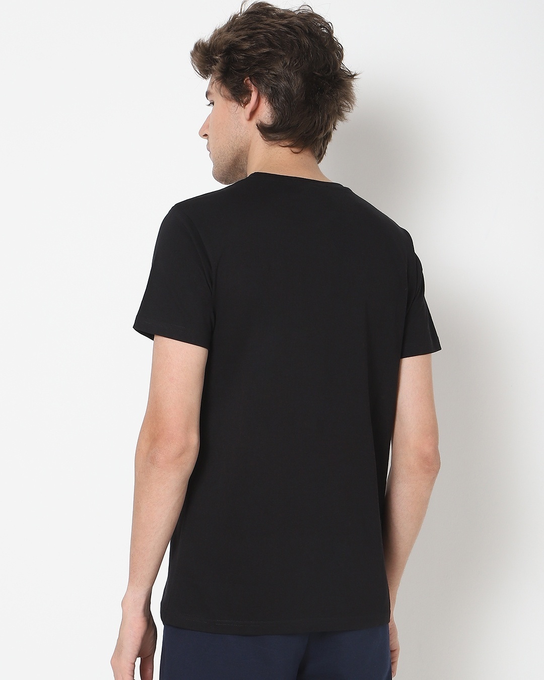 Shop Men's Black Panther Wakanda Half Sleeve T-shirt-Design