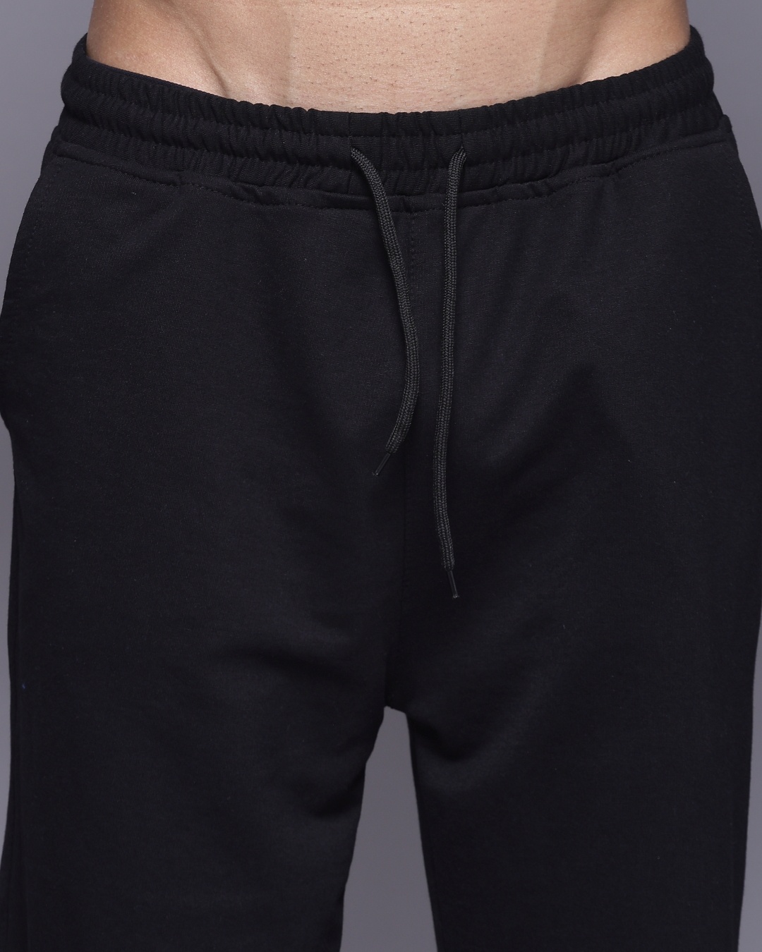 Buy Men's Black Relaxed Fit Track Pants Online at Bewakoof