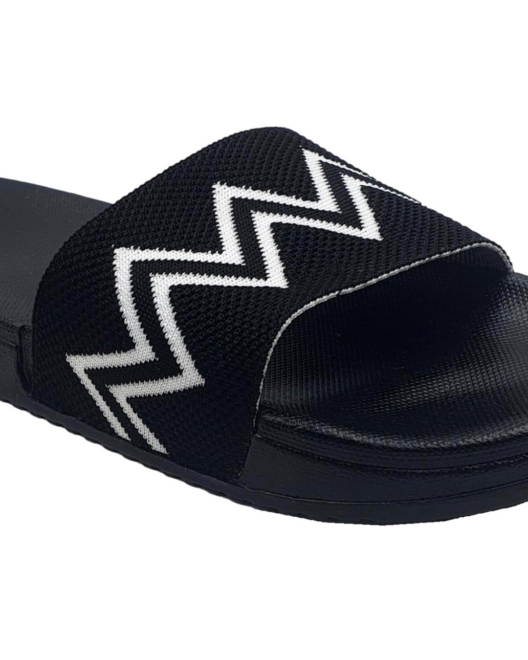 Buy Men's Black Sliders Online in India at Bewakoof