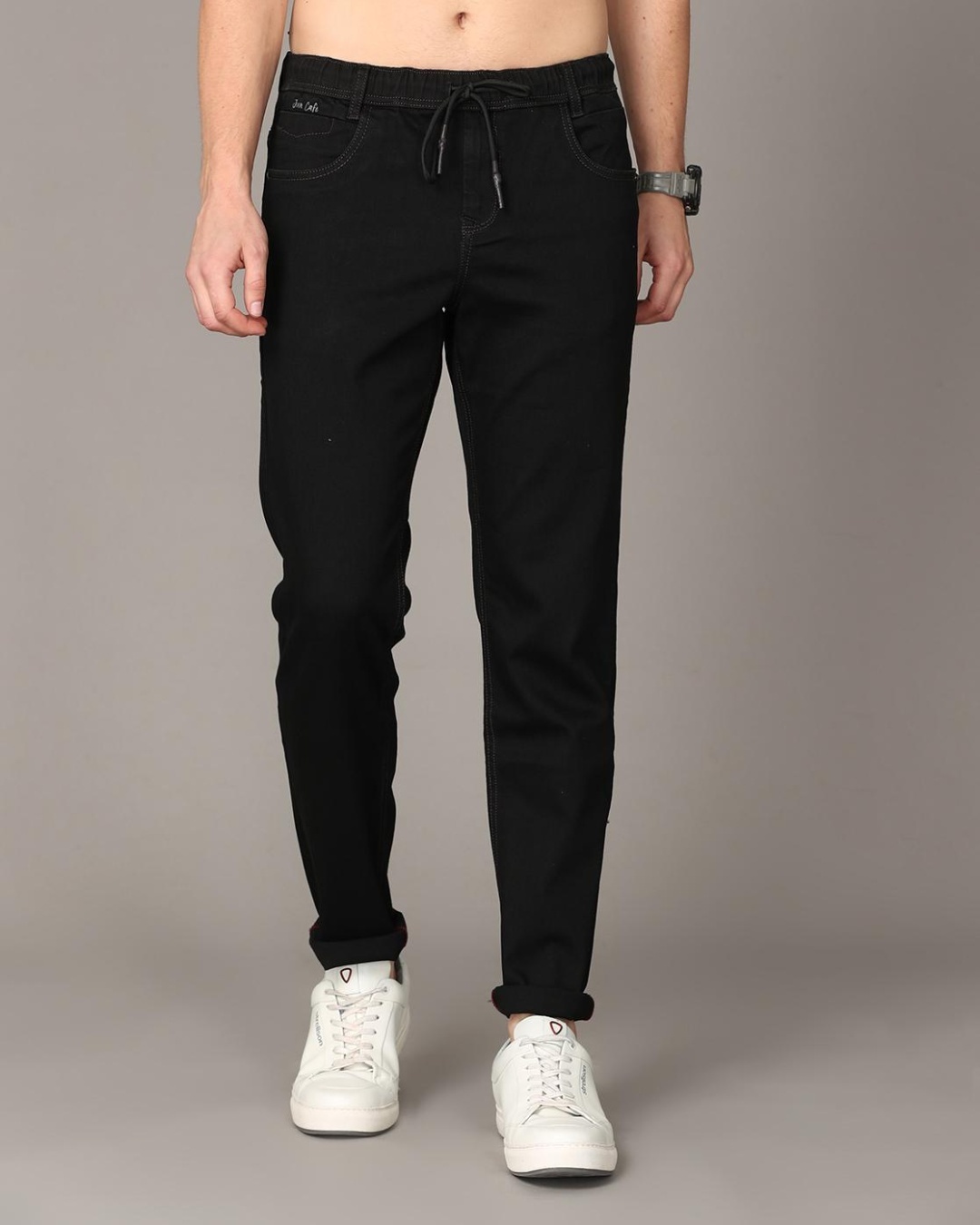 Buy Men's Black Slim Fit Jeans for Men Black Online at Bewakoof