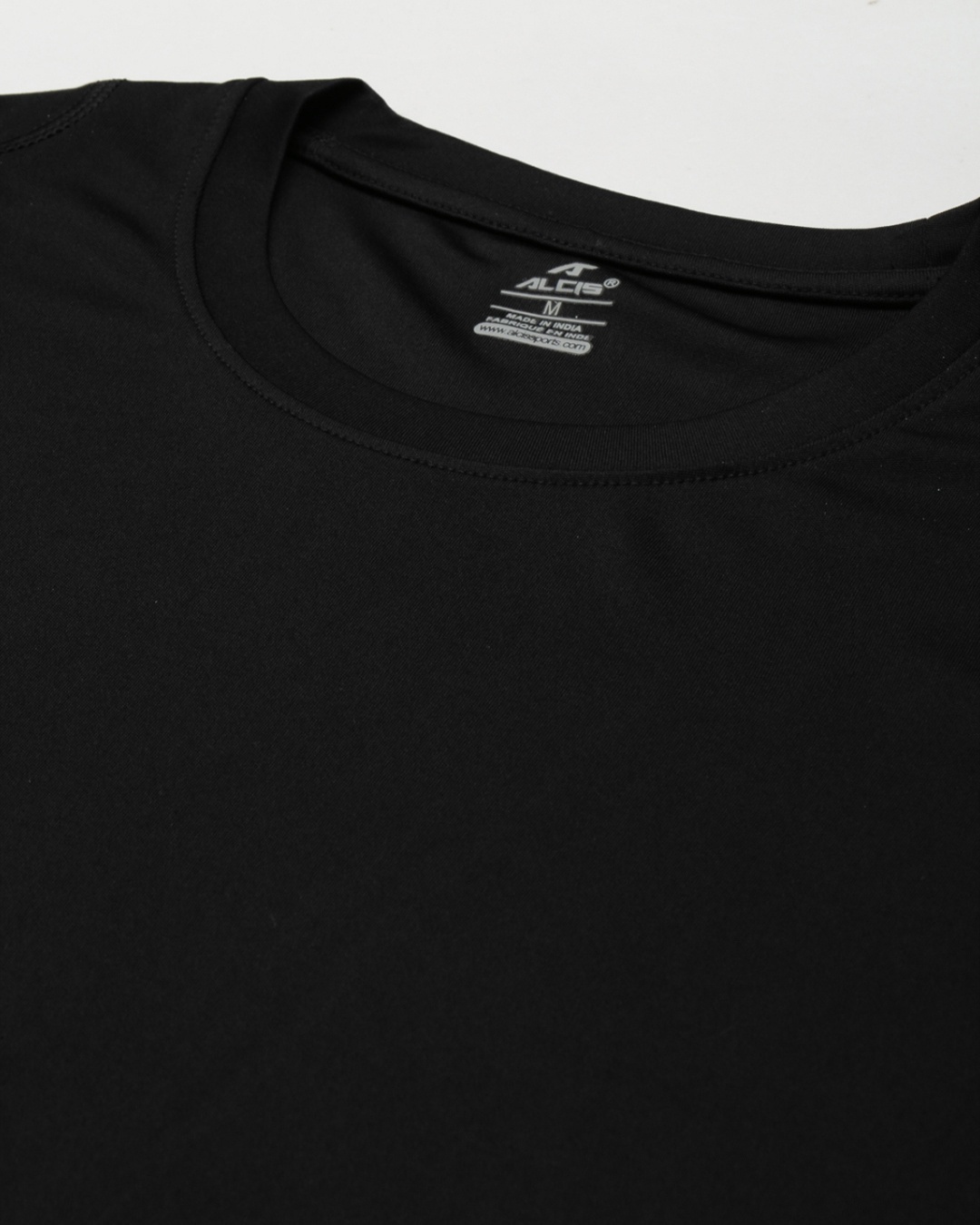 Buy Men's Black Slim Fit T-shirt for Men Black Online at Bewakoof