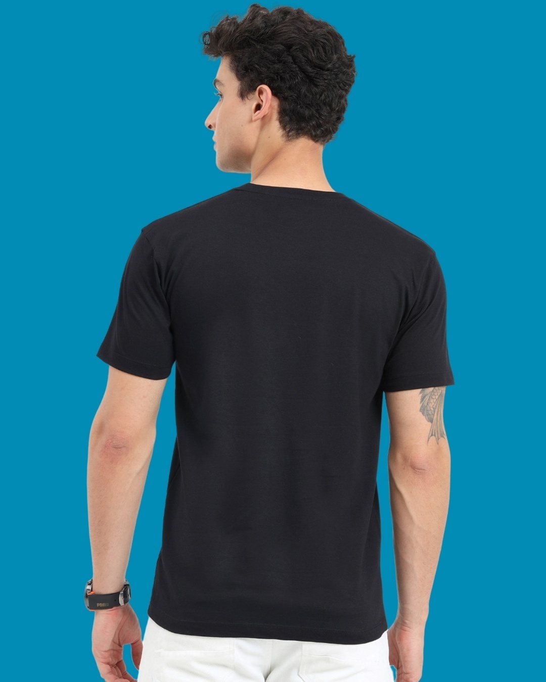 Shop Men's Black Spider Man Graphic Printed T-shirt-Design