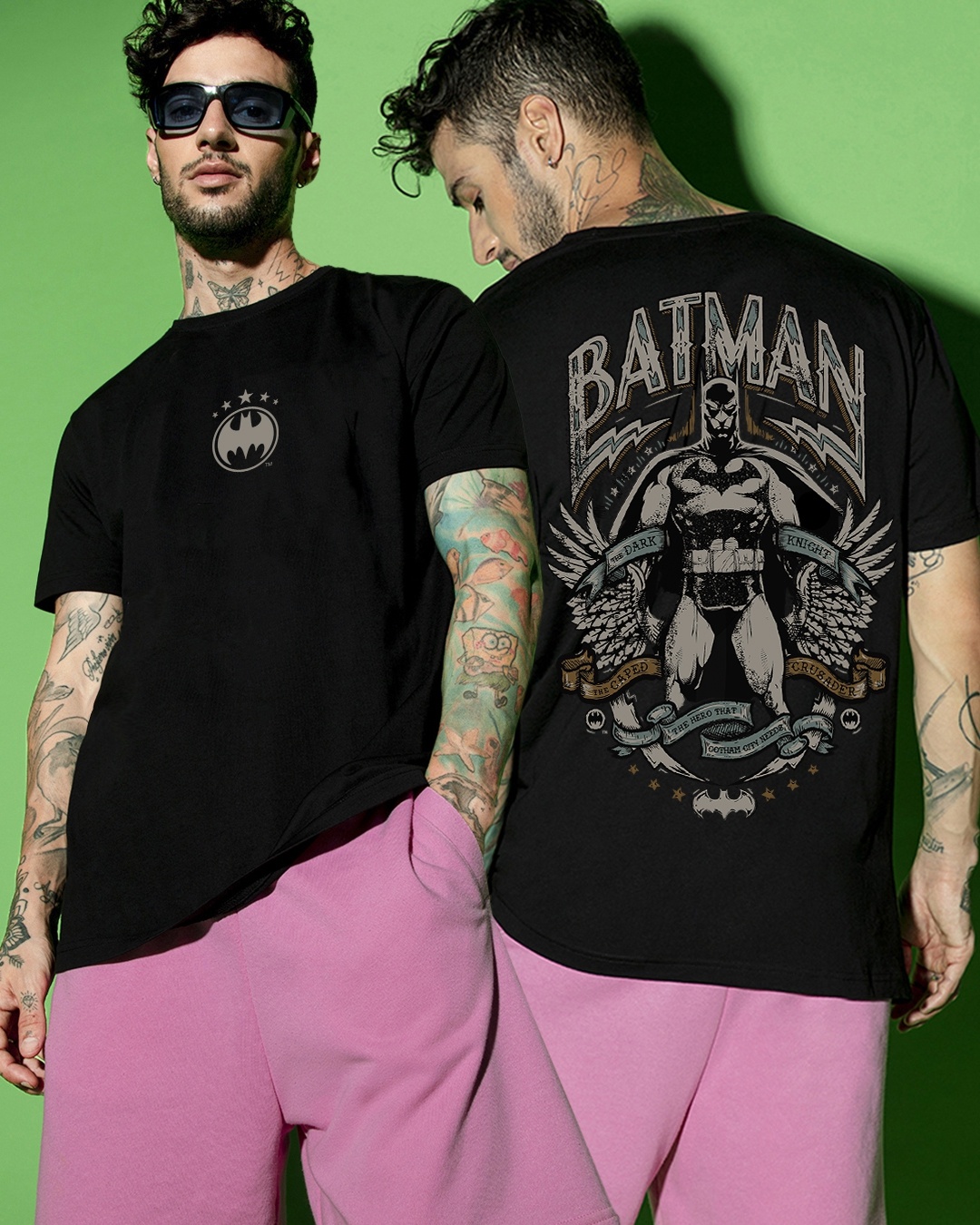 Buy Mens Black The Dark Knight Graphic Printed T Shirt Online At Bewakoof 2959