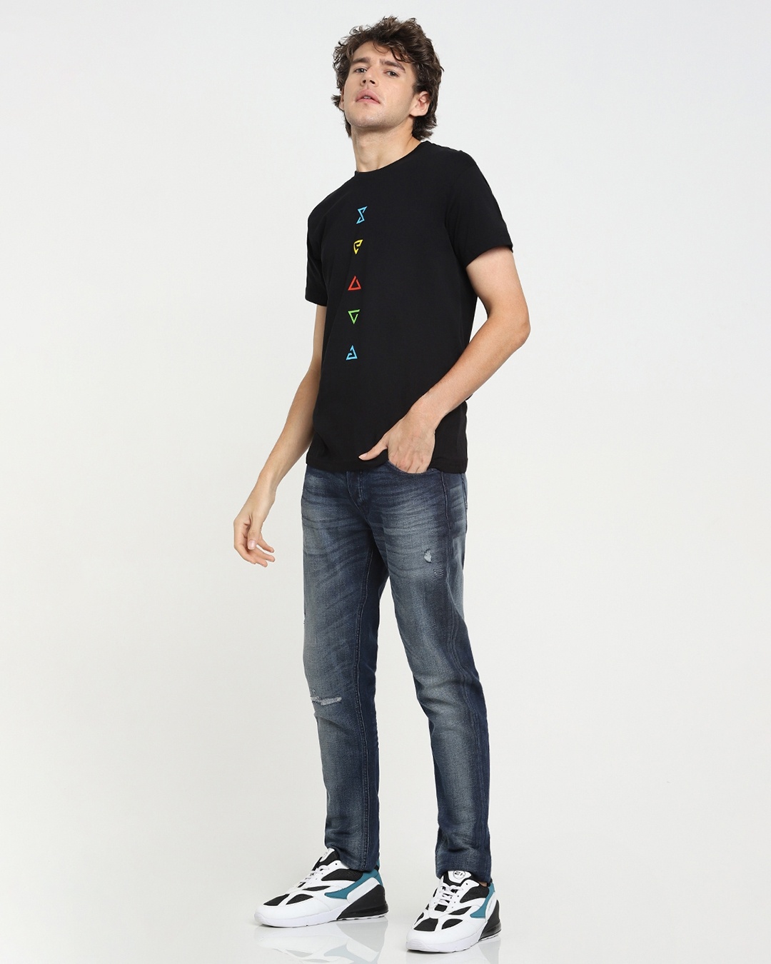 Shop Men's Black Witcher Ability T-shirt
