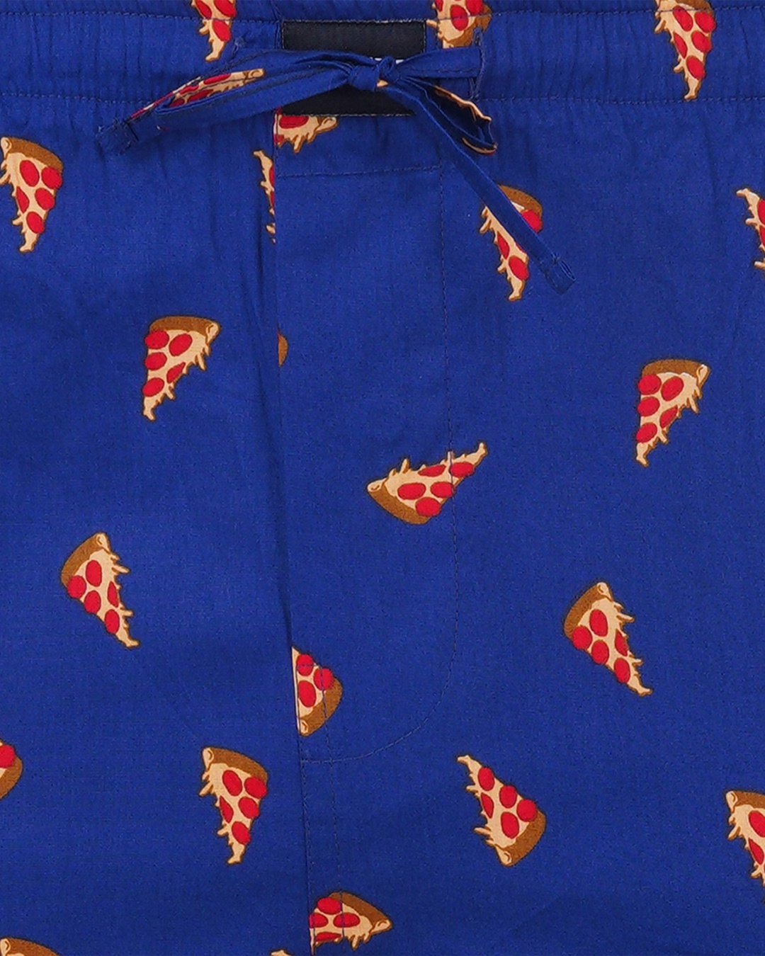 Shop Men's Blue All Over Pizza Printed Pyjamas