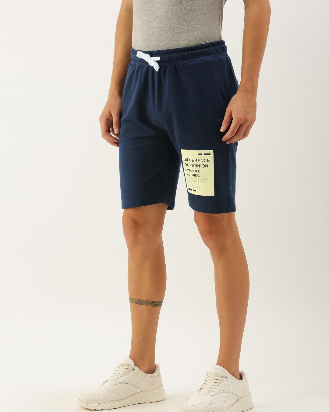 buy-men-s-blue-color-block-shorts-for-men-blue-online-at-bewakoof