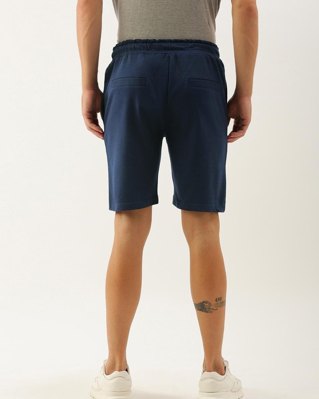 Buy Men's Blue Color Block Shorts for Men Blue Online at Bewakoof