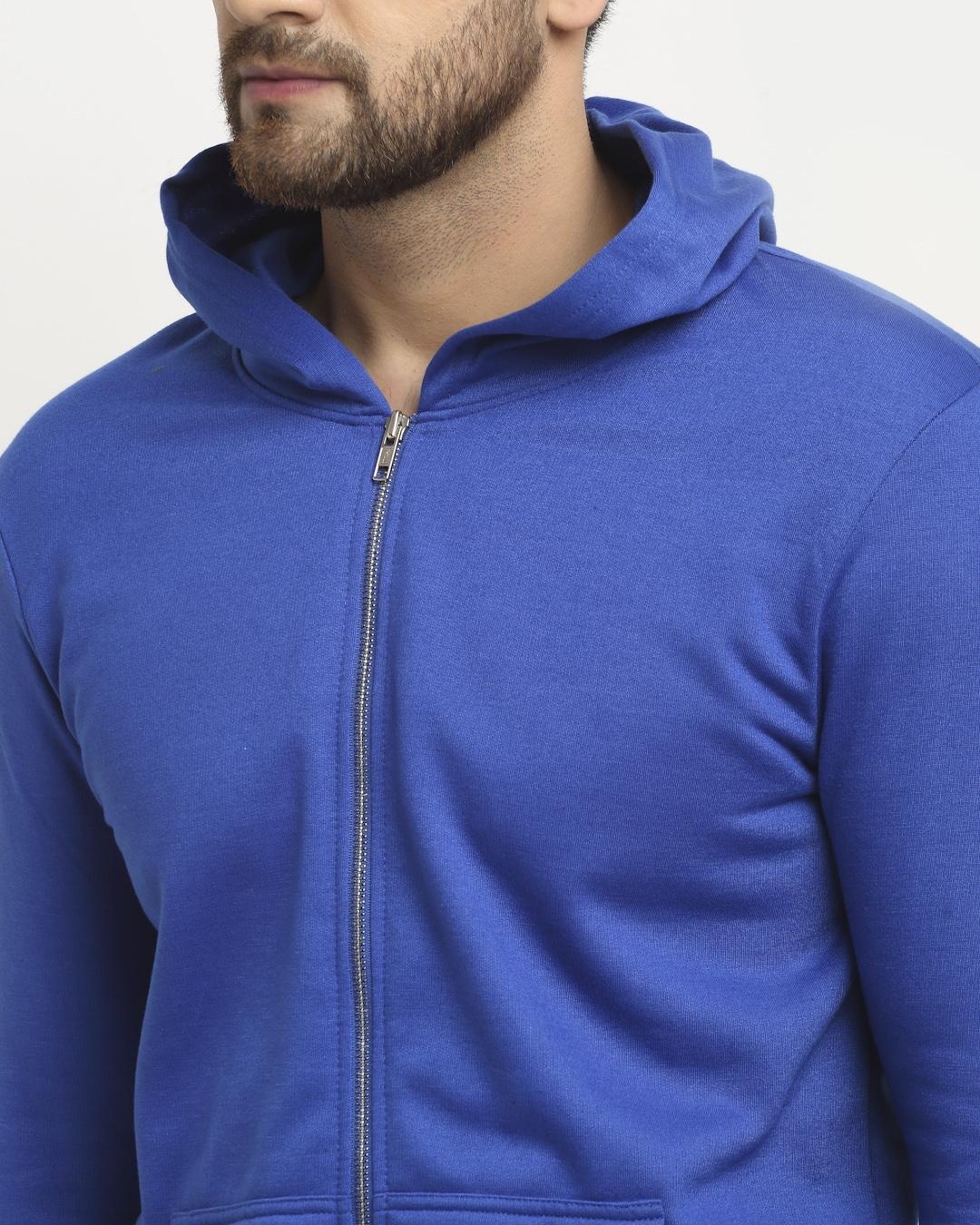 Buy Men's Blue Hoodie for Men Blue Online at Bewakoof