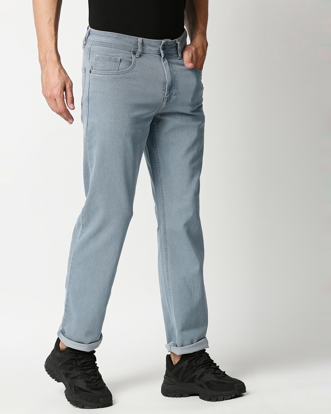 Buy Men's Blue Jeans for Men Blue Online at Bewakoof