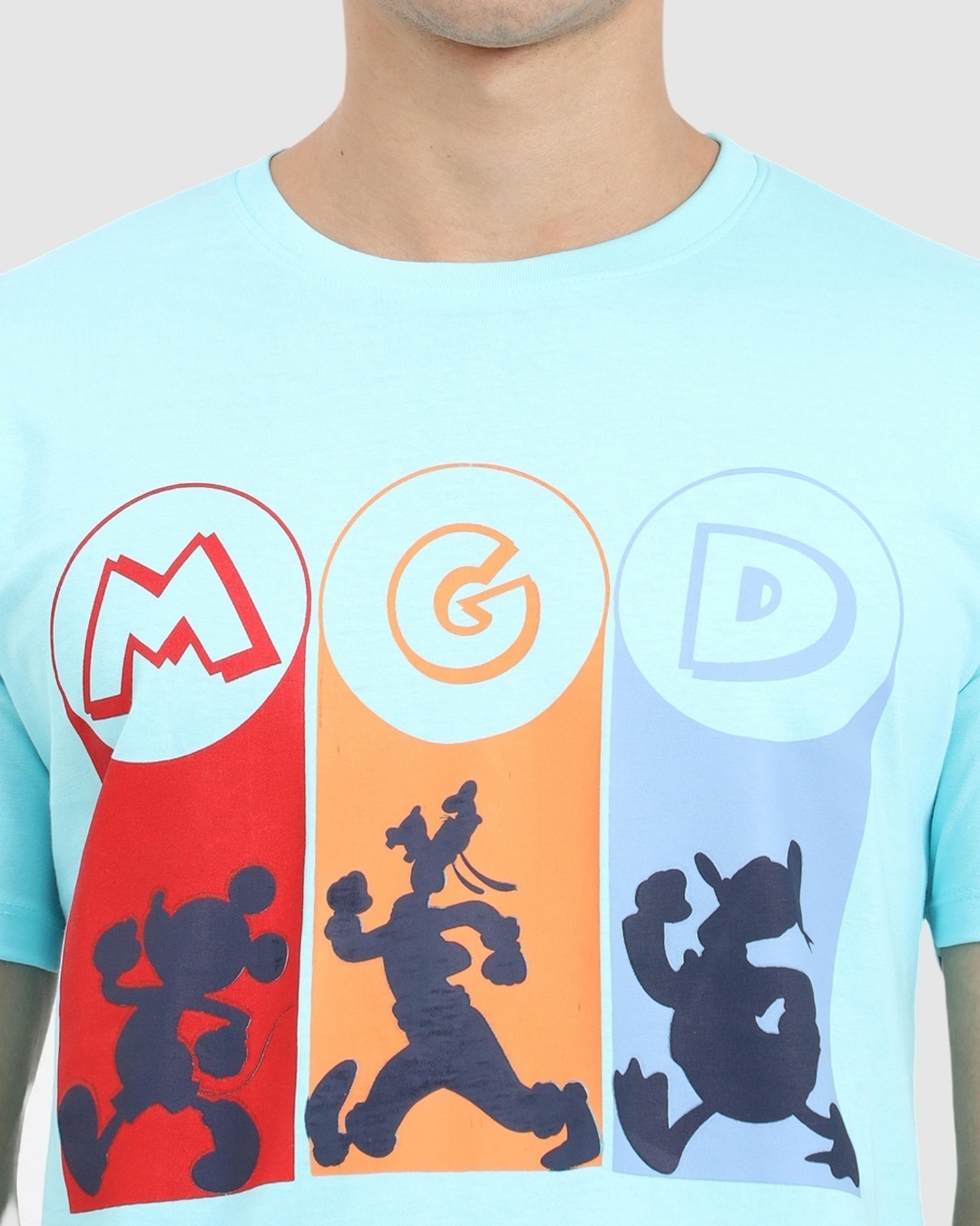 Shop Men's Blue MGD Printed T-shirt