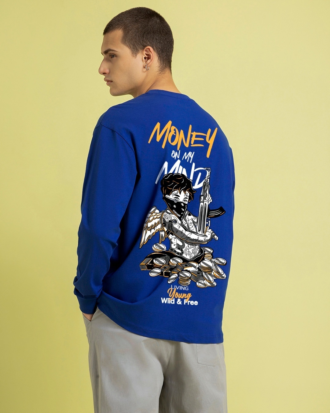 Buy Paradise Printed Oversized T-shirt for Men Online in India - Beyoung