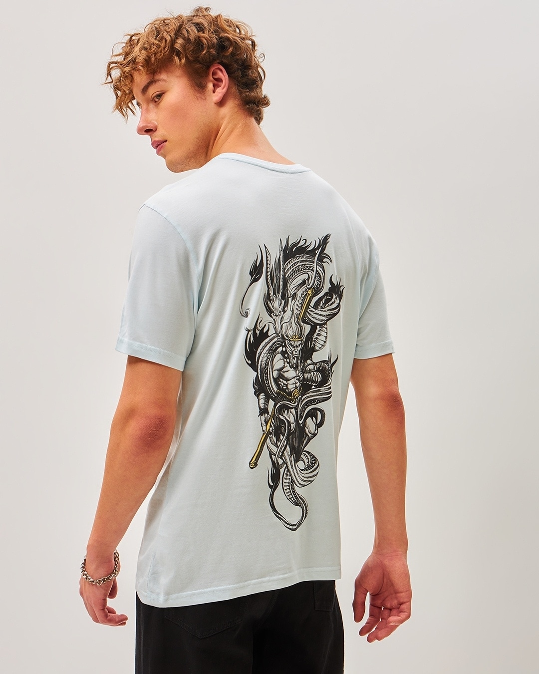 Blue monkey t clearance shirt