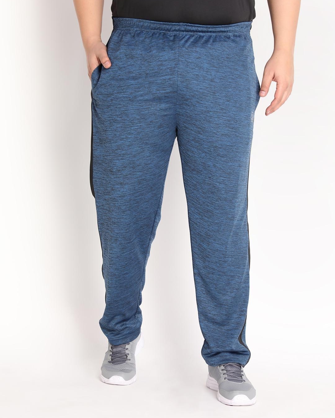 Buy Men's Blue Plus Size Track Pants for Men Blue Online at Bewakoof