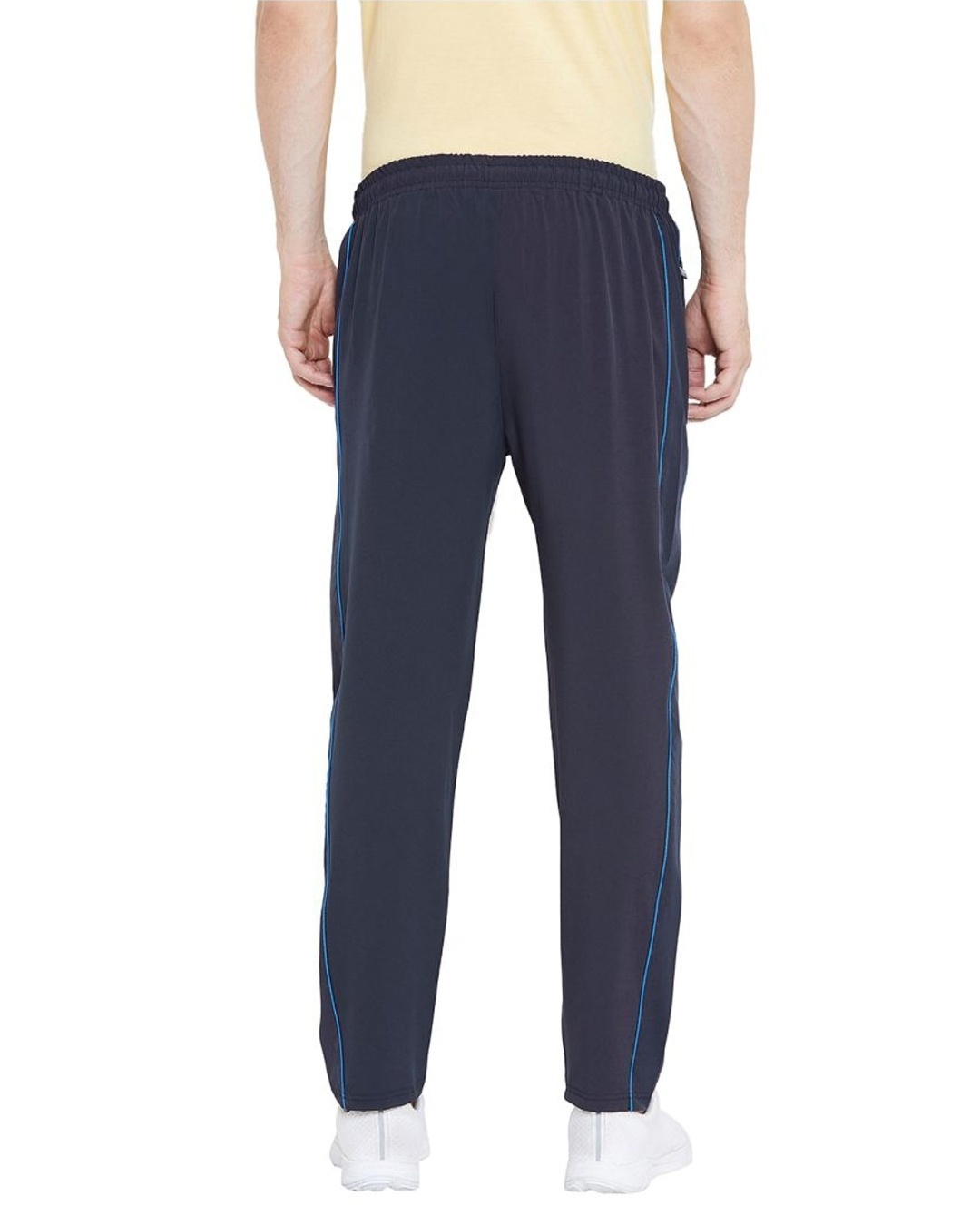 Shop Men's Blue Polyester Track Pants-Design