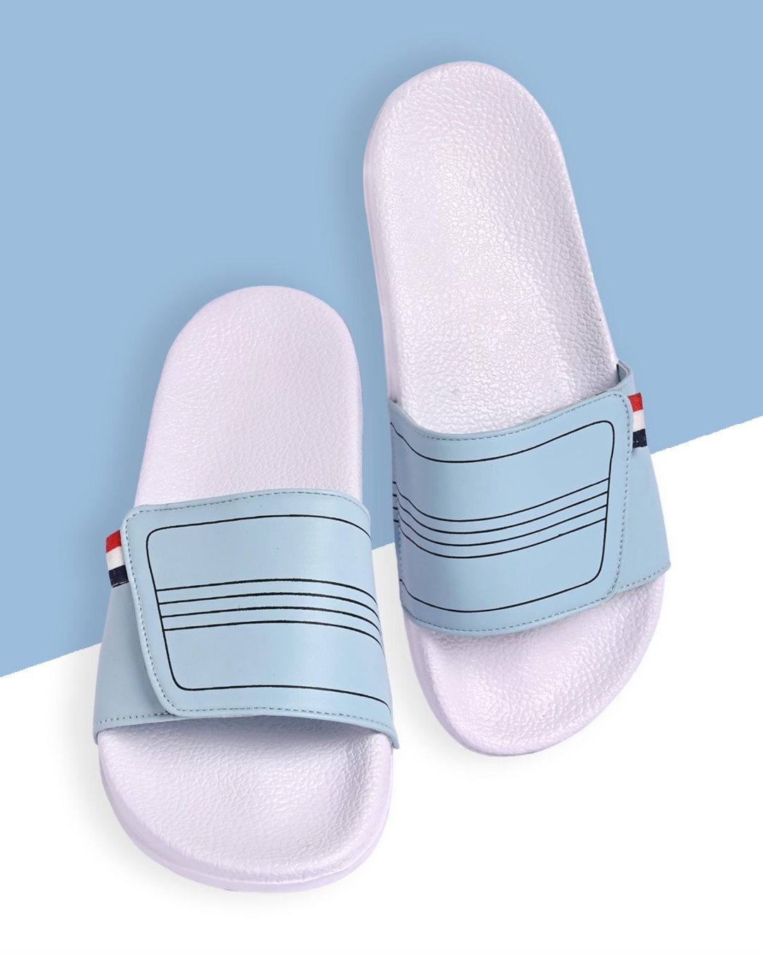 velcro sliders mens