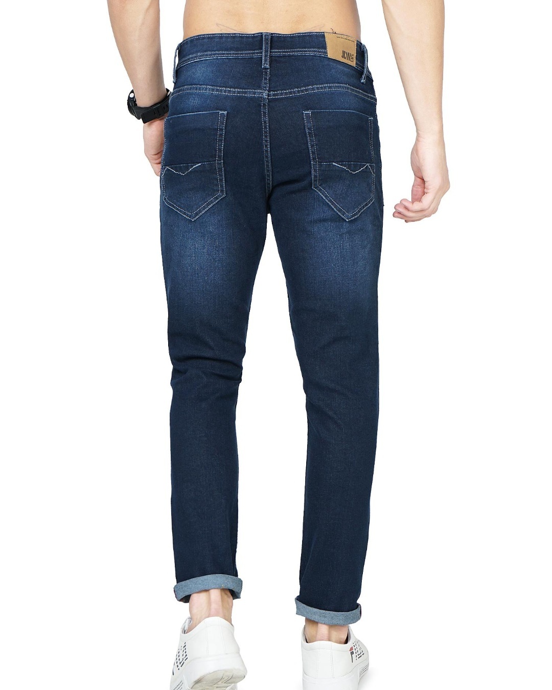 Buy Men's Blue Skinny Fit Jeans for Men Blue Online at Bewakoof
