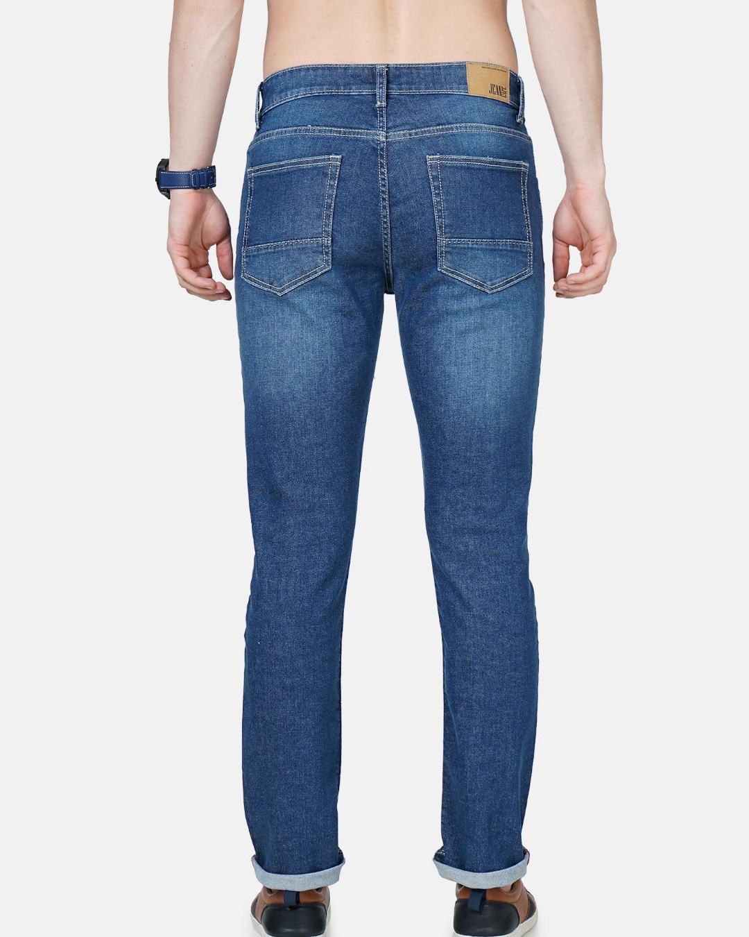 Buy Men's Blue Slim Fit Jeans for Men Blue Online at Bewakoof