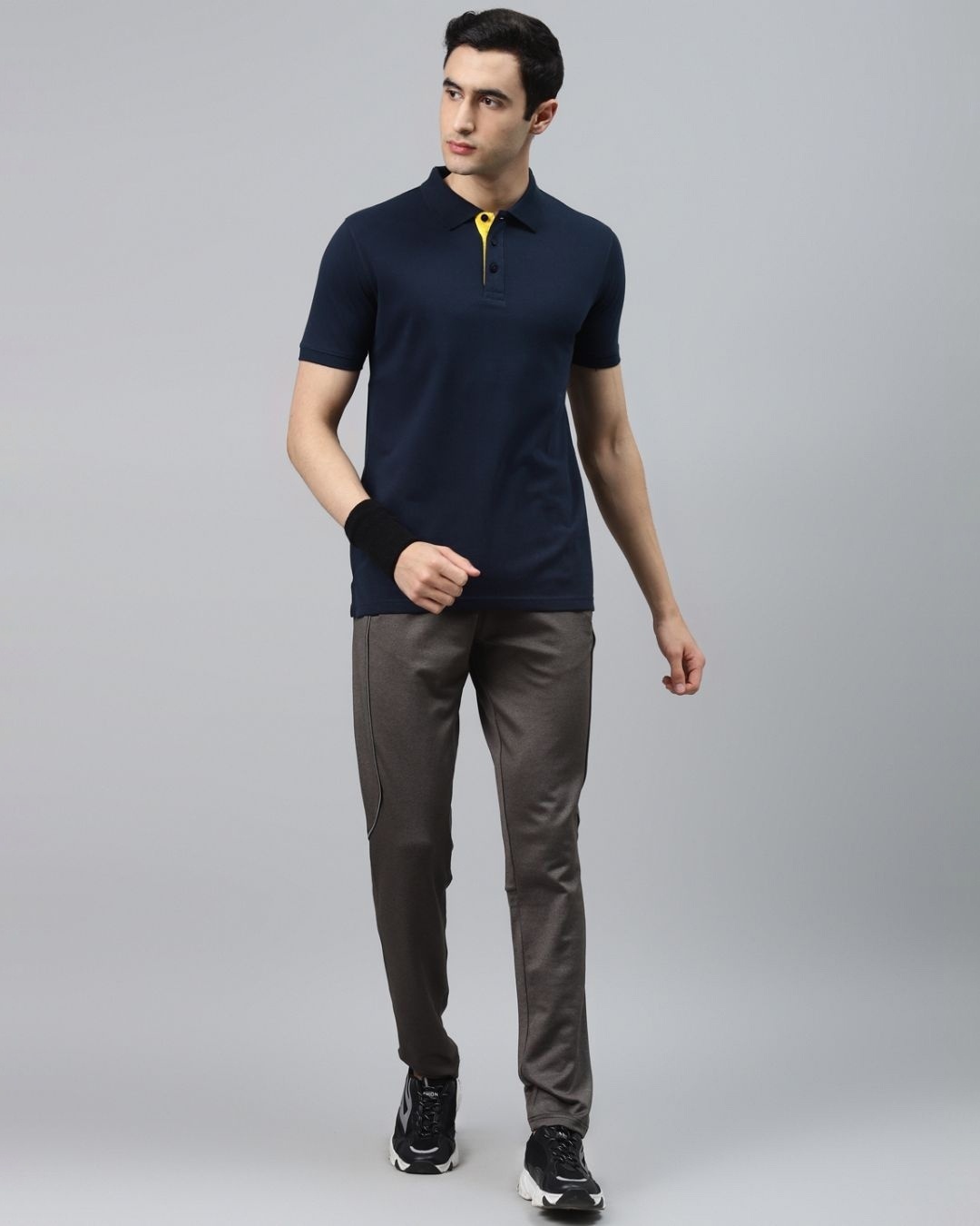 Buy Men's Blue Slim Fit T-shirt for Men Blue Online at Bewakoof