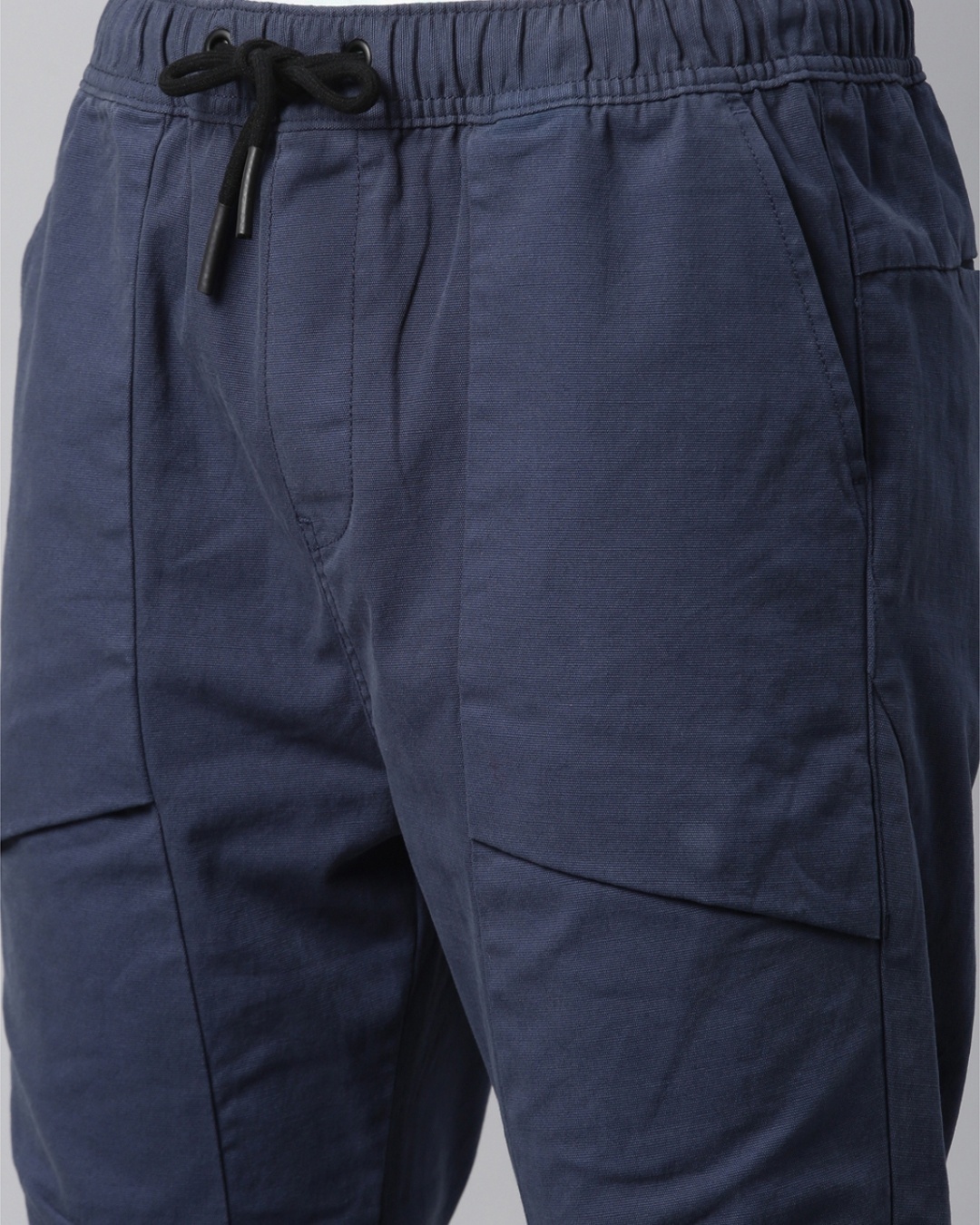 Shop Men's Blue Slim Fit Trouser-Full