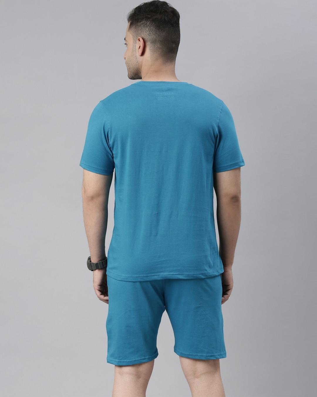 co ord set blue
