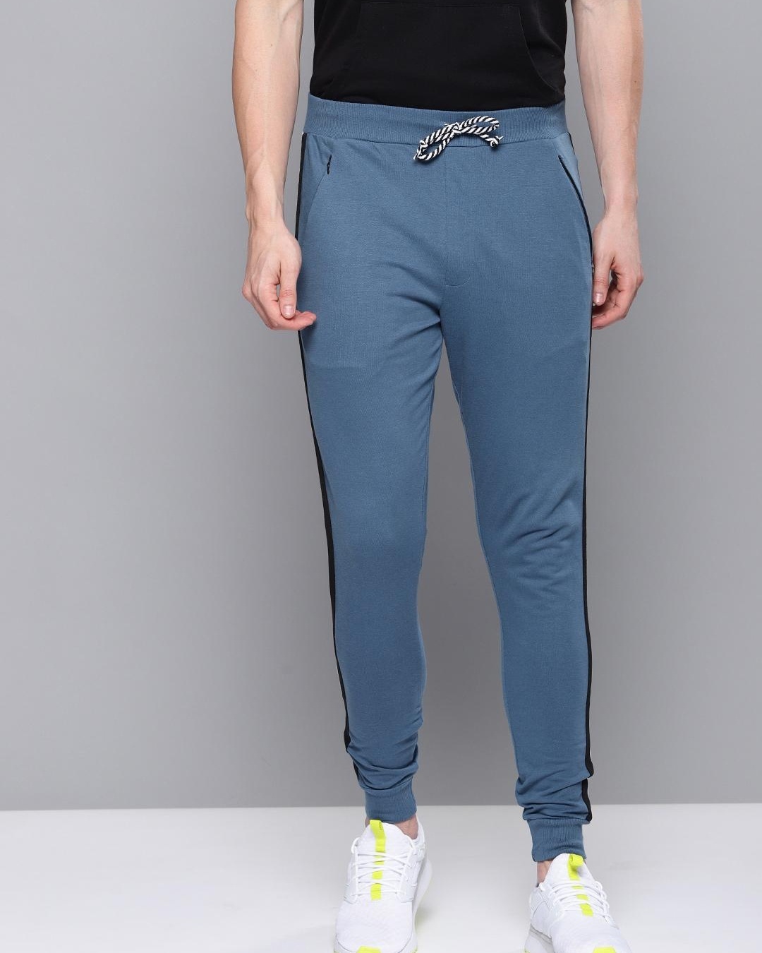 striped joggers