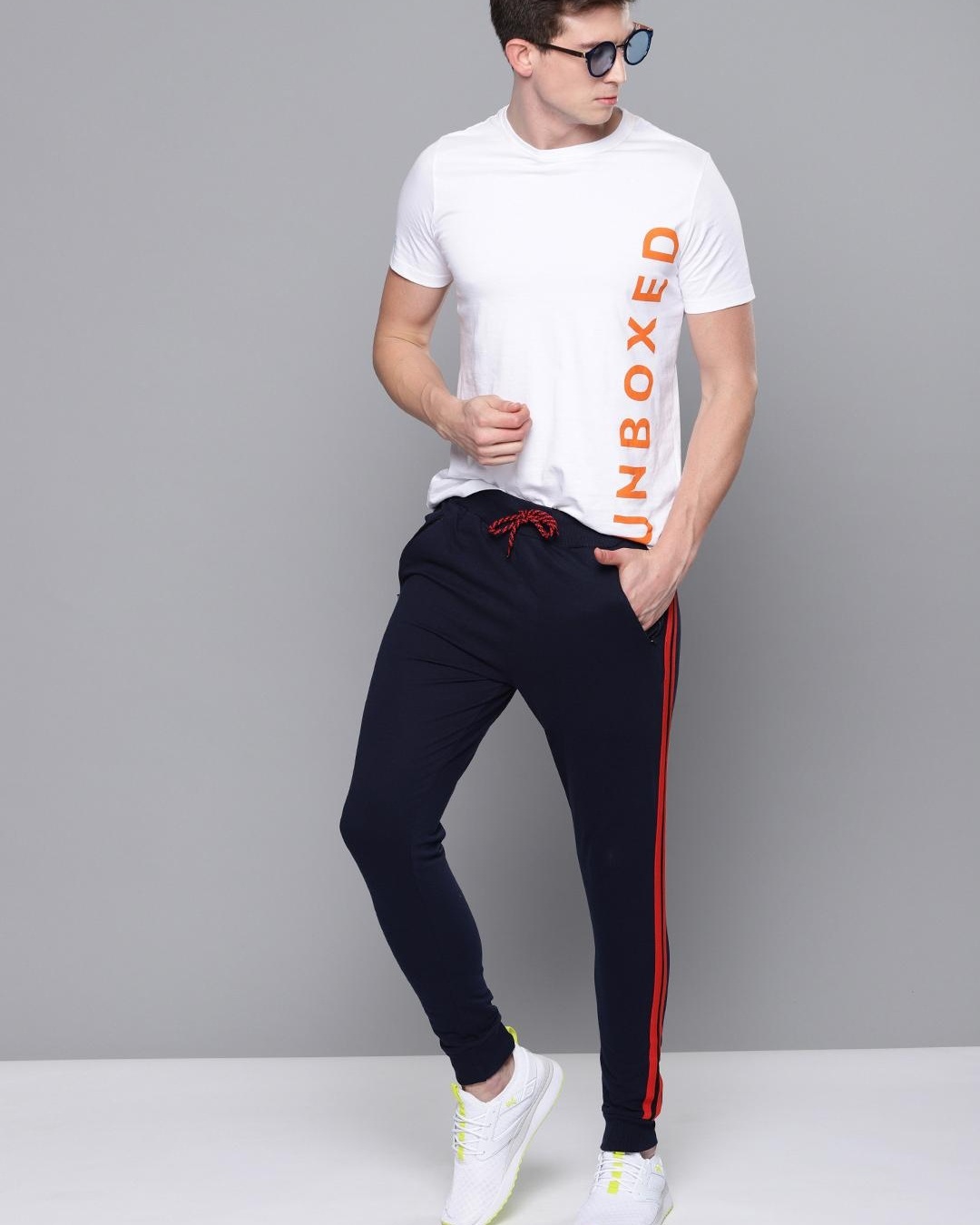 striped joggers