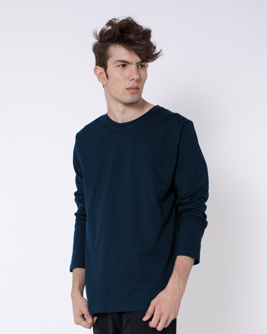 Shop Men's Blue T-shirt-Back