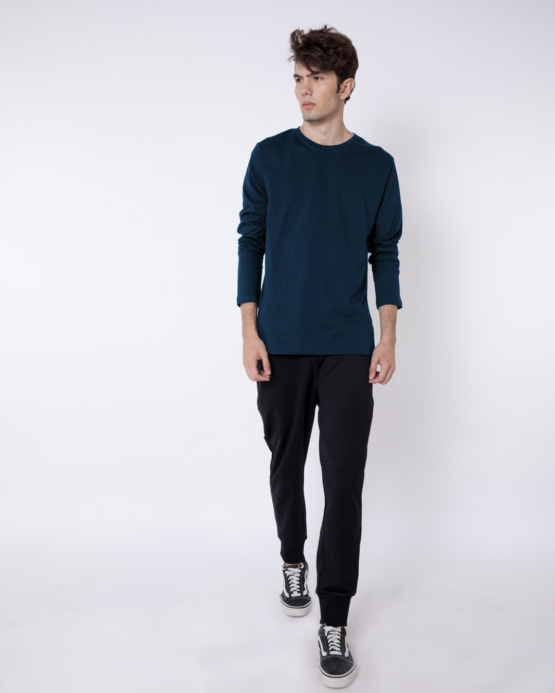 Shop Men's Blue T-shirt-Full