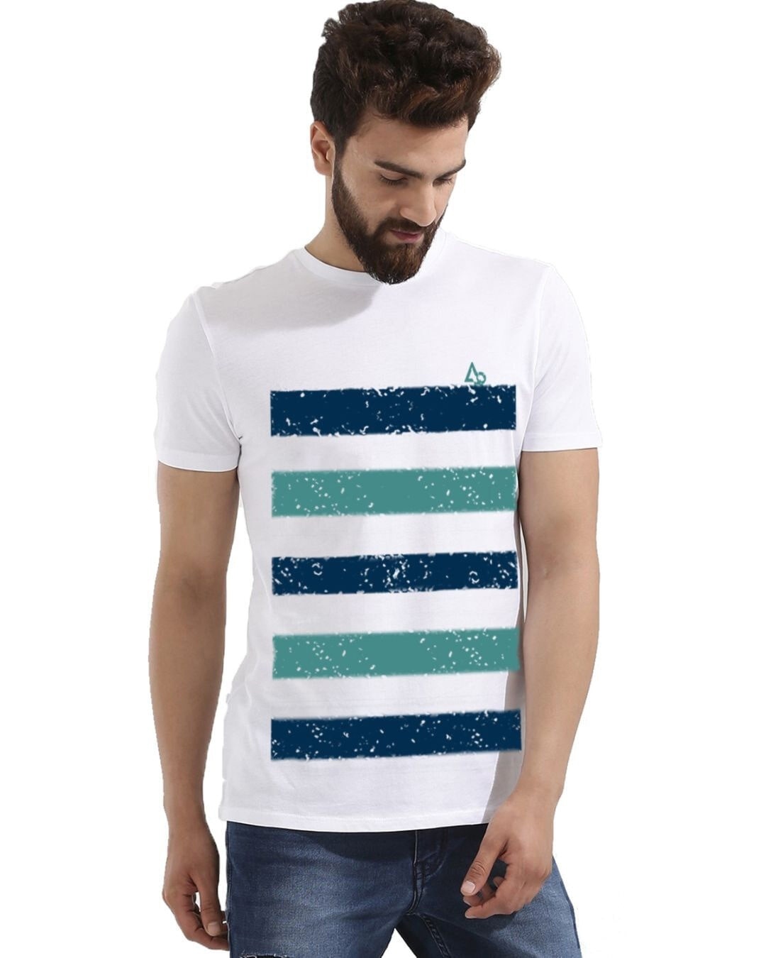 Shop Men's Branded Printed Cotton T-shirt