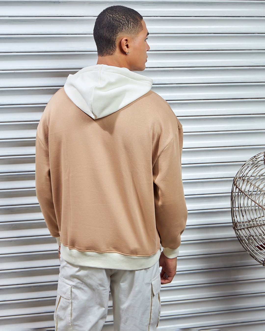 Buy Men's Brown Oversized Hoodies Online at Bewakoof