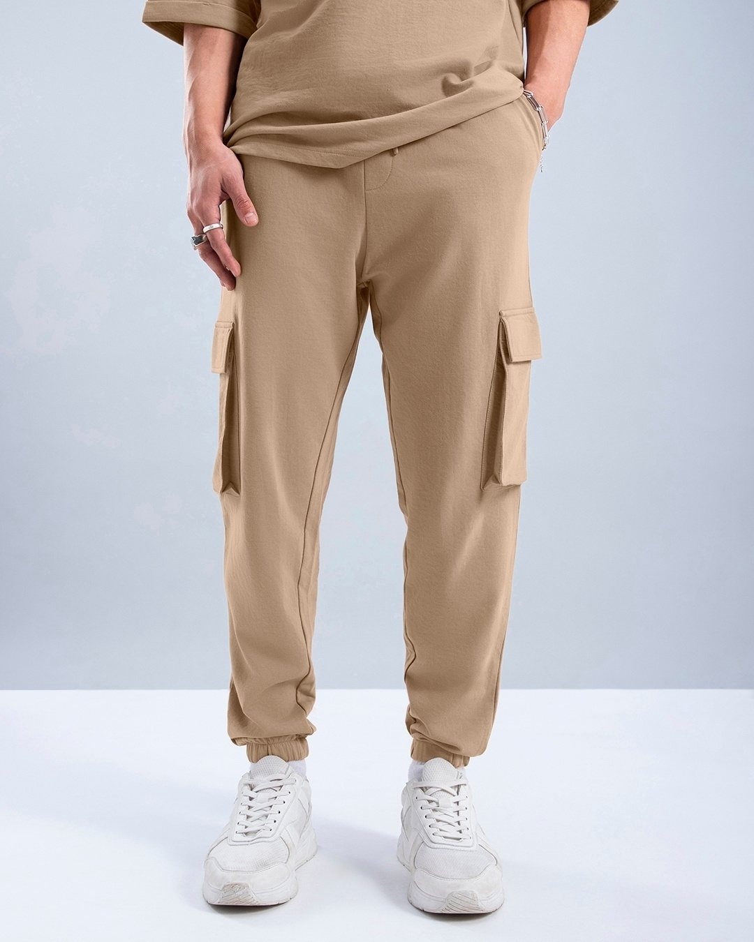 Plus size cargo jogger on sale pants