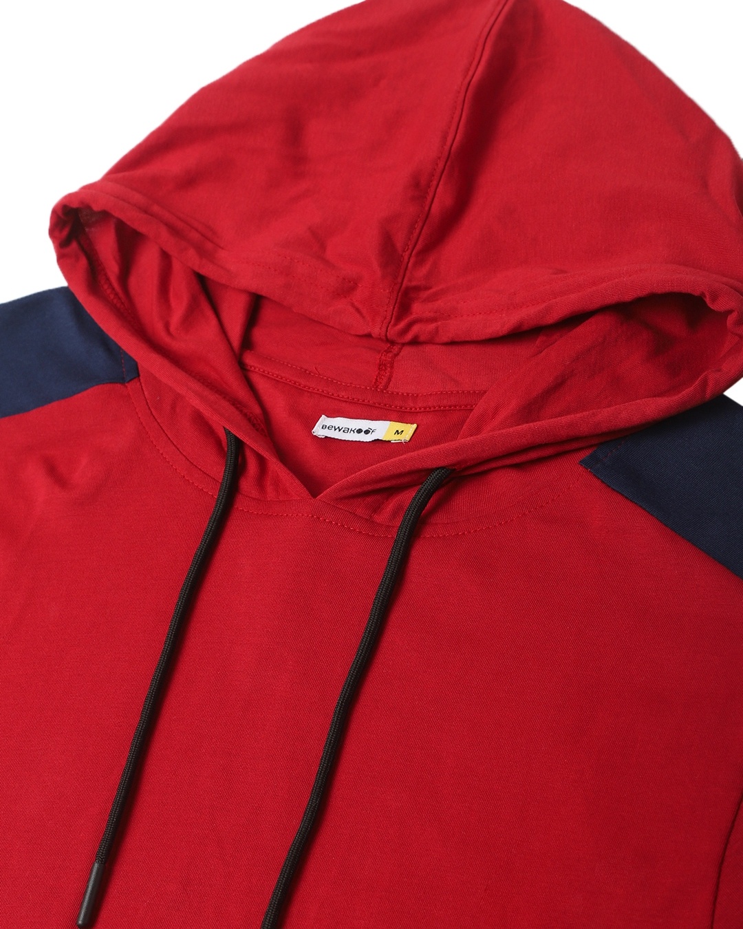 Shop Men's Chilli Pepper Color Block Hoodie T-shirt