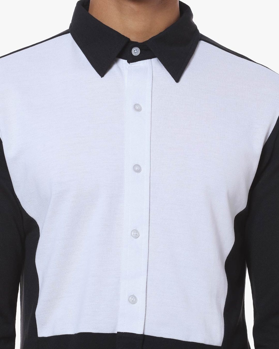 Shop Men's Colourblocked Full Sleeve Casual Shirt