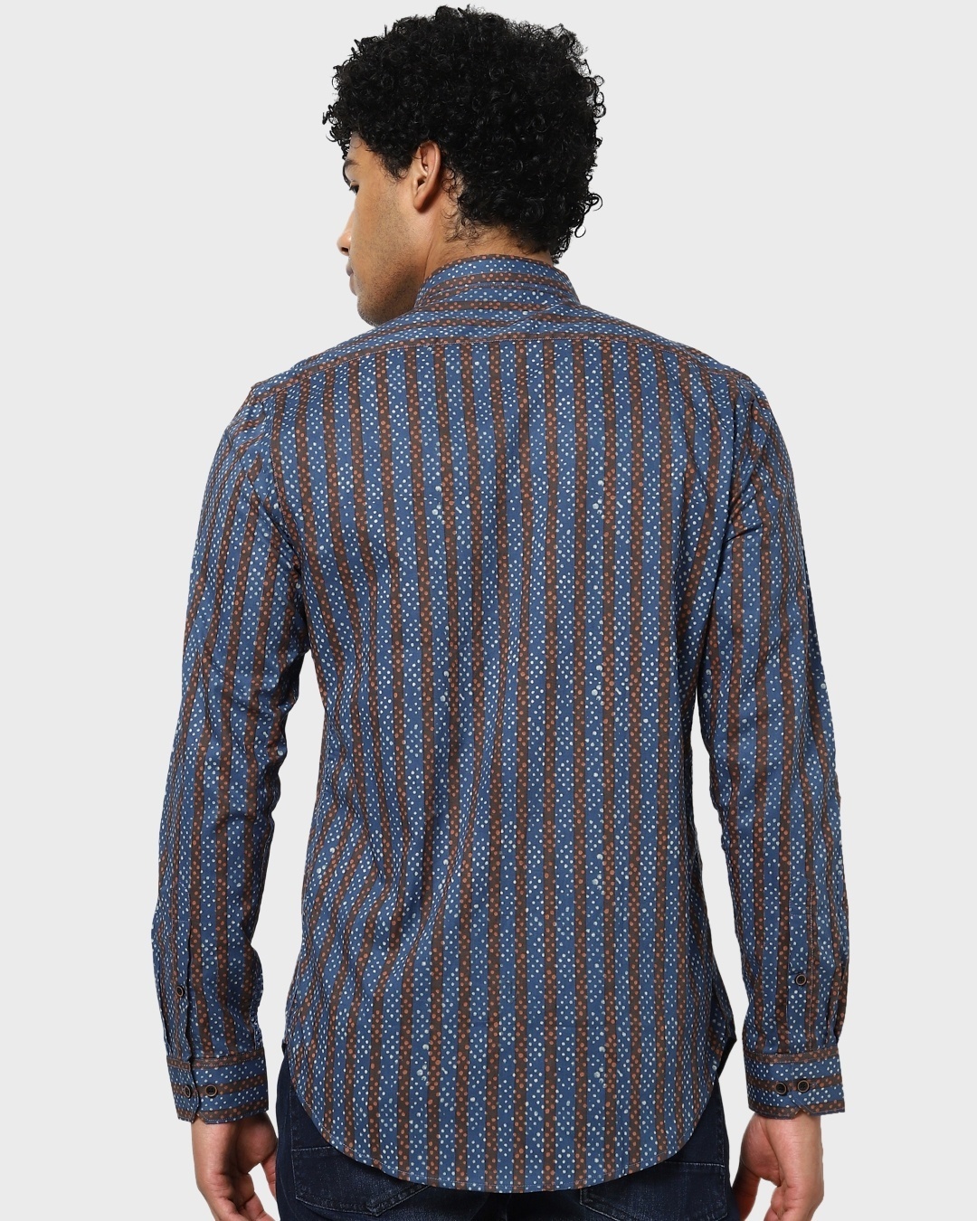 Shop Men's Full Sleeves Printed Relaxed Fit Shirt-Design