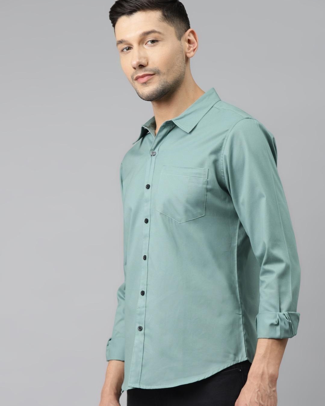 Buy Men's Green Casual Shirt for Men Green Online at Bewakoof